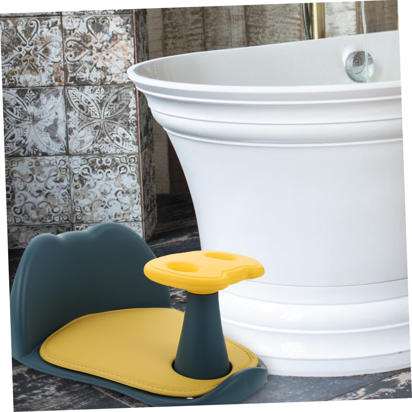 Asiento Bañera Bebe Seguridad Fácil Limpieza Material Resistente Hogar