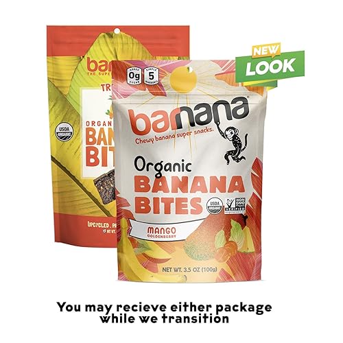 Miniatura 45 de Barnana Bocaditos de plátano de coco orgánico, 3.5 onzas