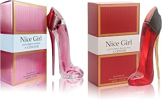 Nice Girl 2OCS Perfume Set for Women - Floral Fragrance Gift Set with Coconut,Vanilla,Patchouli & Sweet Scent | 3.4 Fl Oz Each Women Long Lasting Original Parfume for All Day Use