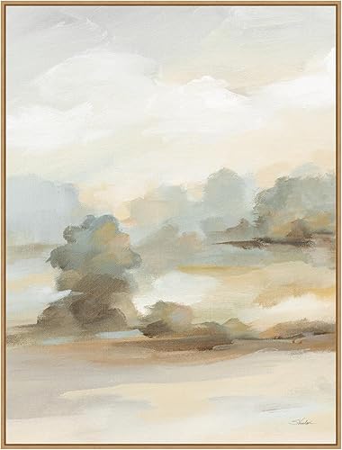 Miniatura 11 de Amanti Art Silvia Vassileva - Lienzo enmarcado para pared, 30 x 23 pulgadas, diseño de paisaje de granja II, lienzo enmarcado para pared, obras de