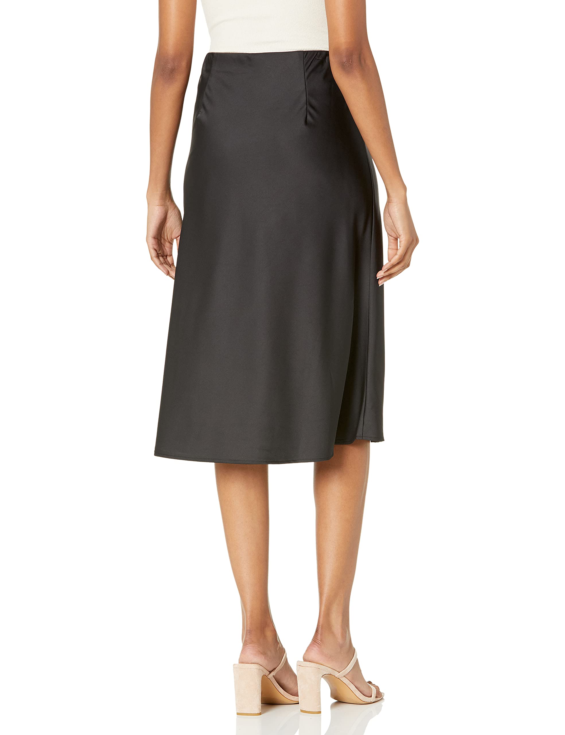 The Drop Damen Maya Rock, seidiger Slip-Skirt-Stil