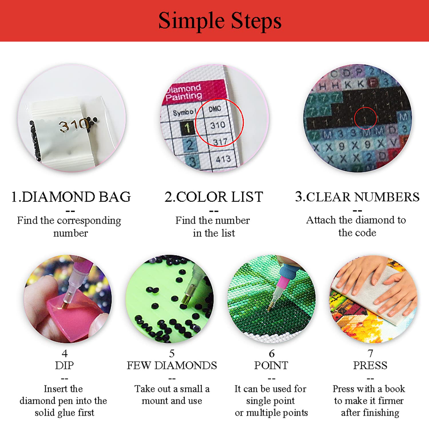 Diamond Painting Kit – DIY 5D Diamantbild, 30x40 Cm, Für Entspannung & Wanddekoration