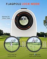 Vista 4 de Golf Rangefinder with Slope - 1200 Yard Laser Range Finder for Golfing & Hunting, High-Precision Flag Locking Vibration, 7X Magnification, USB-C