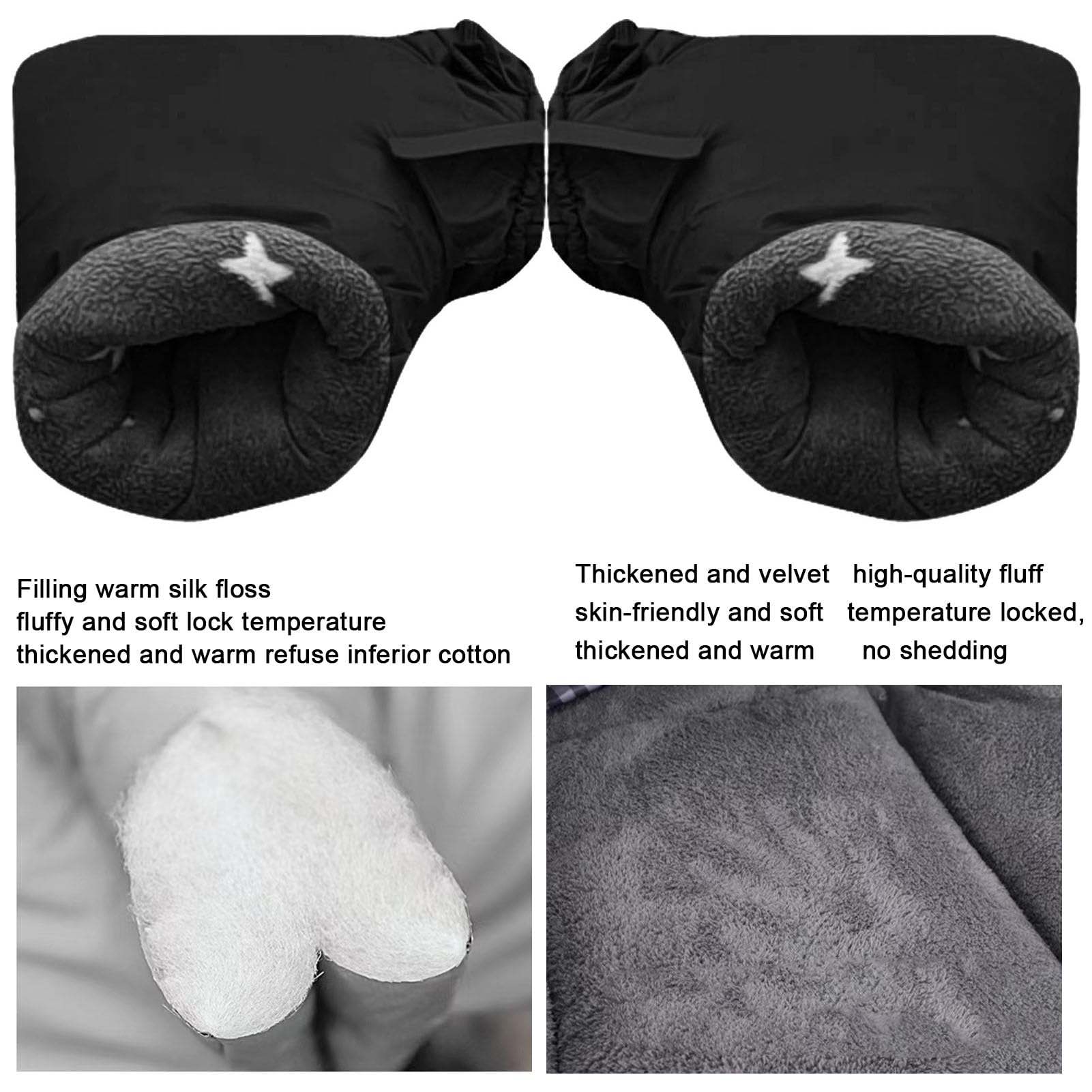 Couvre-jambes De Scooter Avec Manchons De Guidon, Thermique, Imperméable, Coupe-vent, Chaud, Protection Universelle Pour Scooter, Voitures électriques, Moto En Automne Et En Hiver