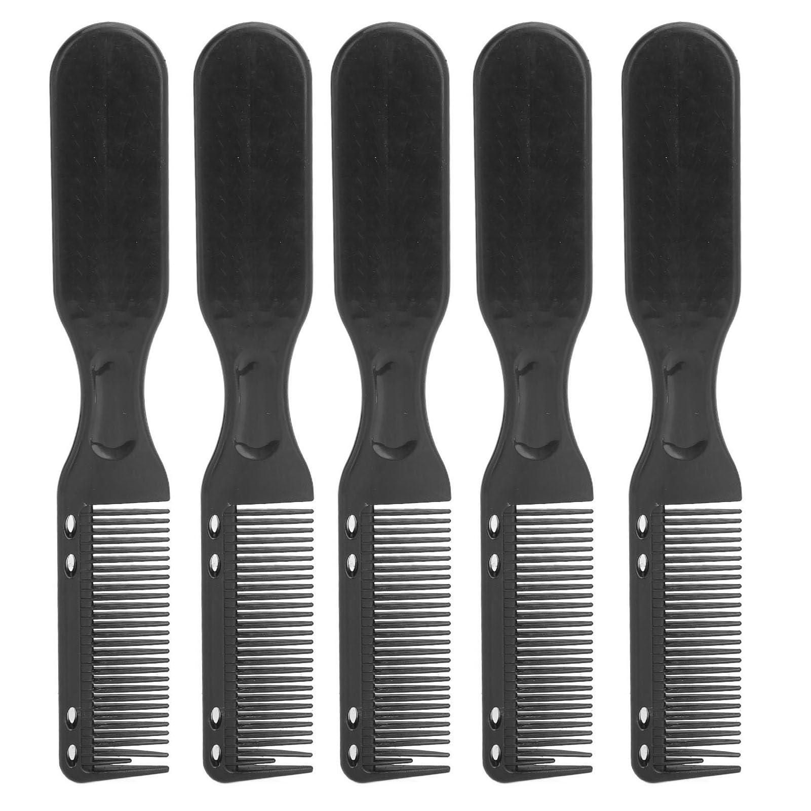 Cepillo de Pelo para Hombres, Cepillo de Aceite Ergonómico para Peinado y Cuidado de la Barba, 5 uds., Nailon Suave