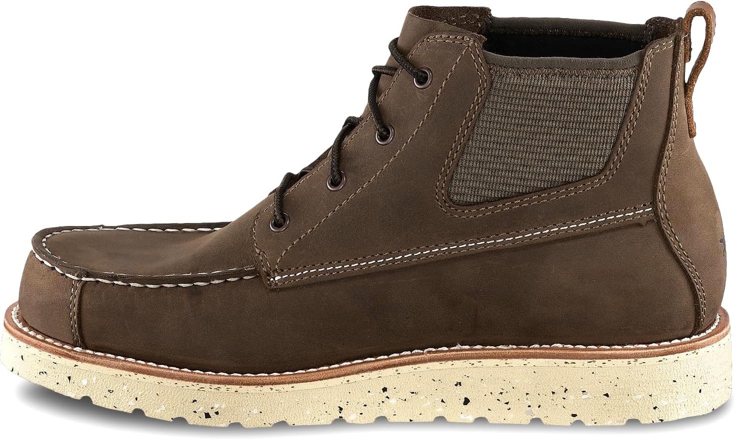 Irish Setter, Setter Fifty, Men’s, 6", Faux Lace-up Chelsea Boot, Dark Earth