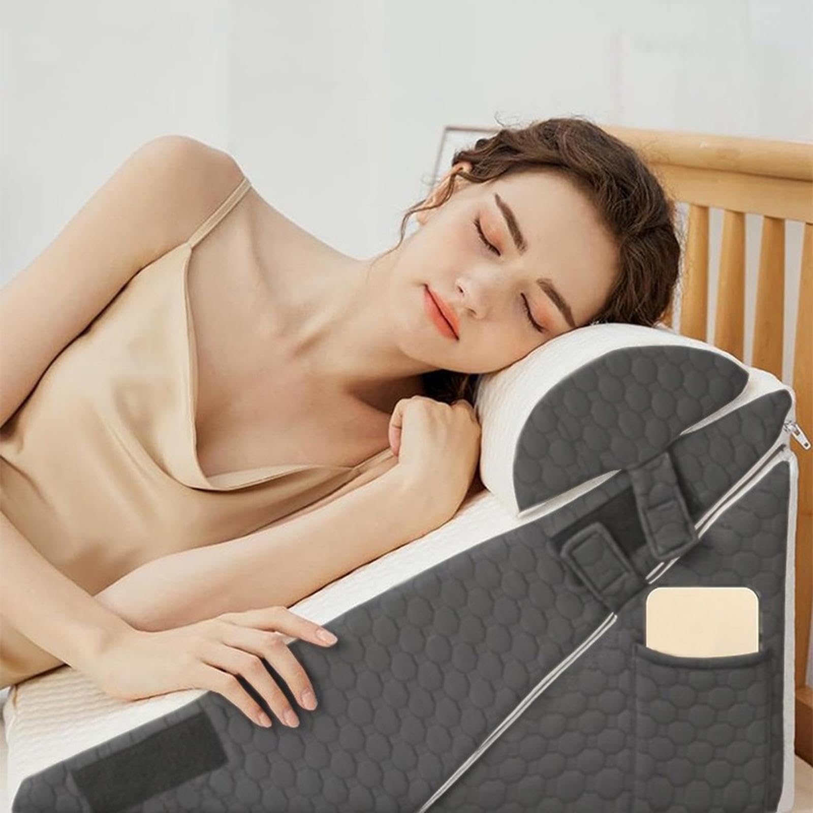 La Almohada de cuña Ofrece un Soporte para Leer o Descansar