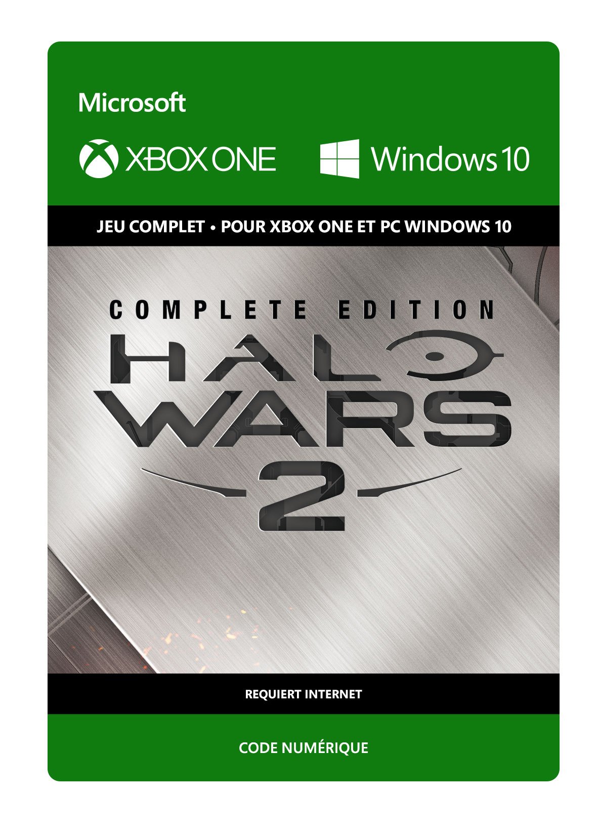Halo Wars 2 jeu Xbox One RTS stratégie complet combat spatial code digital - 2