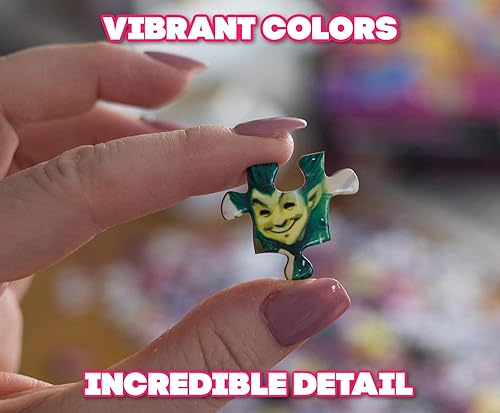 Miniatura 4 de Universo de unicornios - Rompecabezas de fantasía arcoíris para adultos y niños | Juguete de rompecabezas de 1000 piezas | Teaser interactivo para