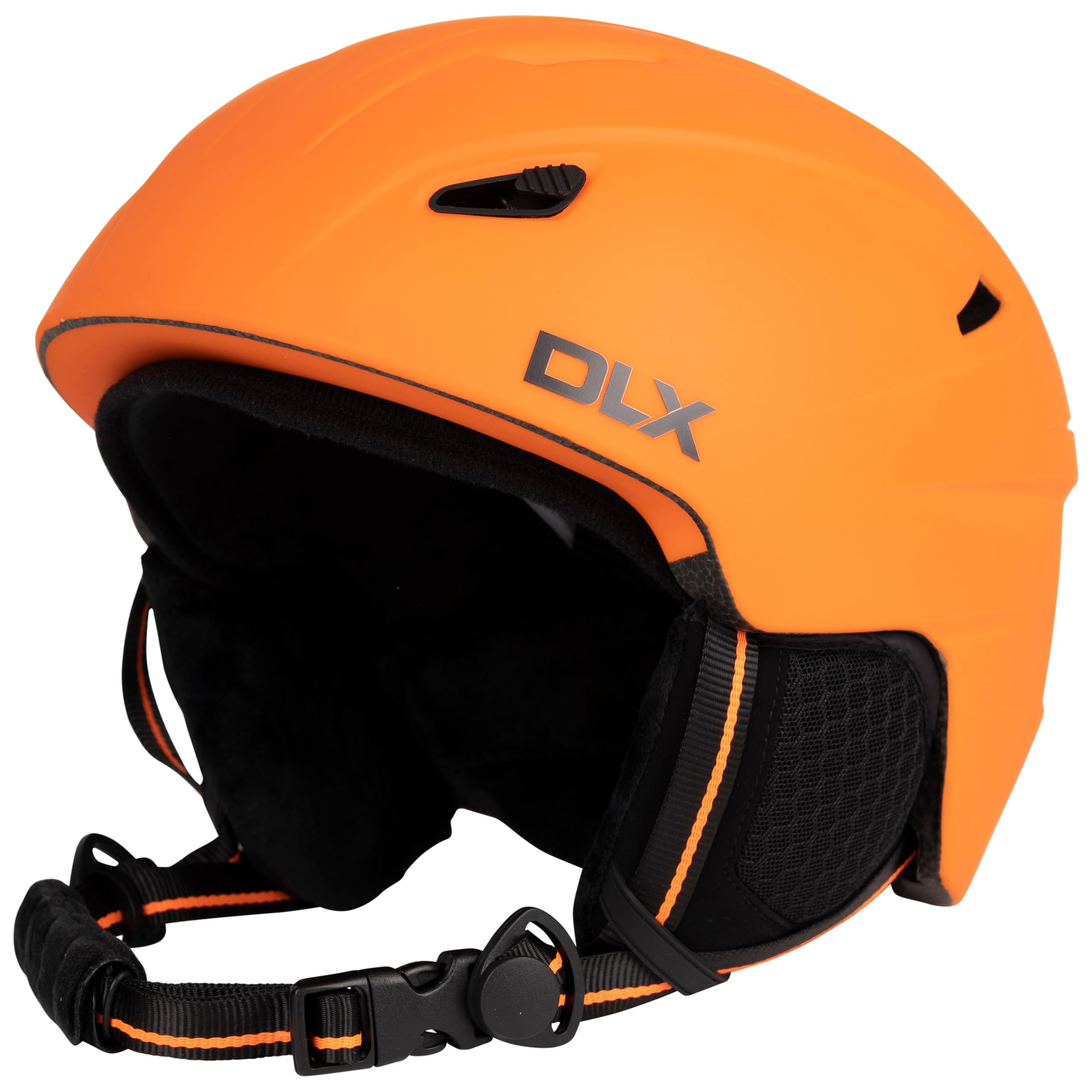 DLX Adult Ski Helment with Goggle Retainer & Quick Release Buckle Hark โ image 1