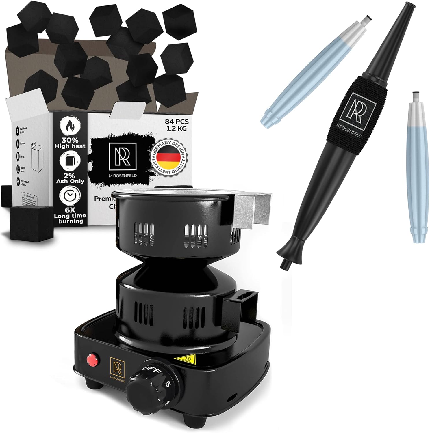 Premium Hookah Coal Burner for Hookah 450W & Premium Hookah