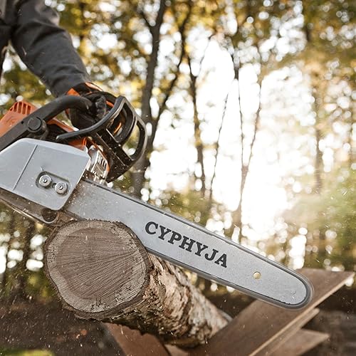 Miniatura 7 de Cyphyja Cadena de motosierra de 16 pulgadas, paso LP de 38 pulgadas, calibre de 0.050 pulgadas, 56 eslabones de transmisión, 16 hojas de motosierra