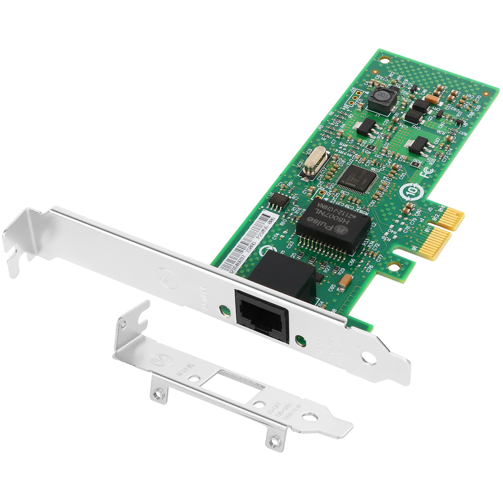 Gigabit PRO/1000 CT Adattatore Desktop PCI-Express per Intel EXPI9301CT - Chip 82574L, Scheda LAN Ethernet 10/100/1000Mbps Porta RJ45 Singola (NIC) per Windows Server, Linux, VMware ESX