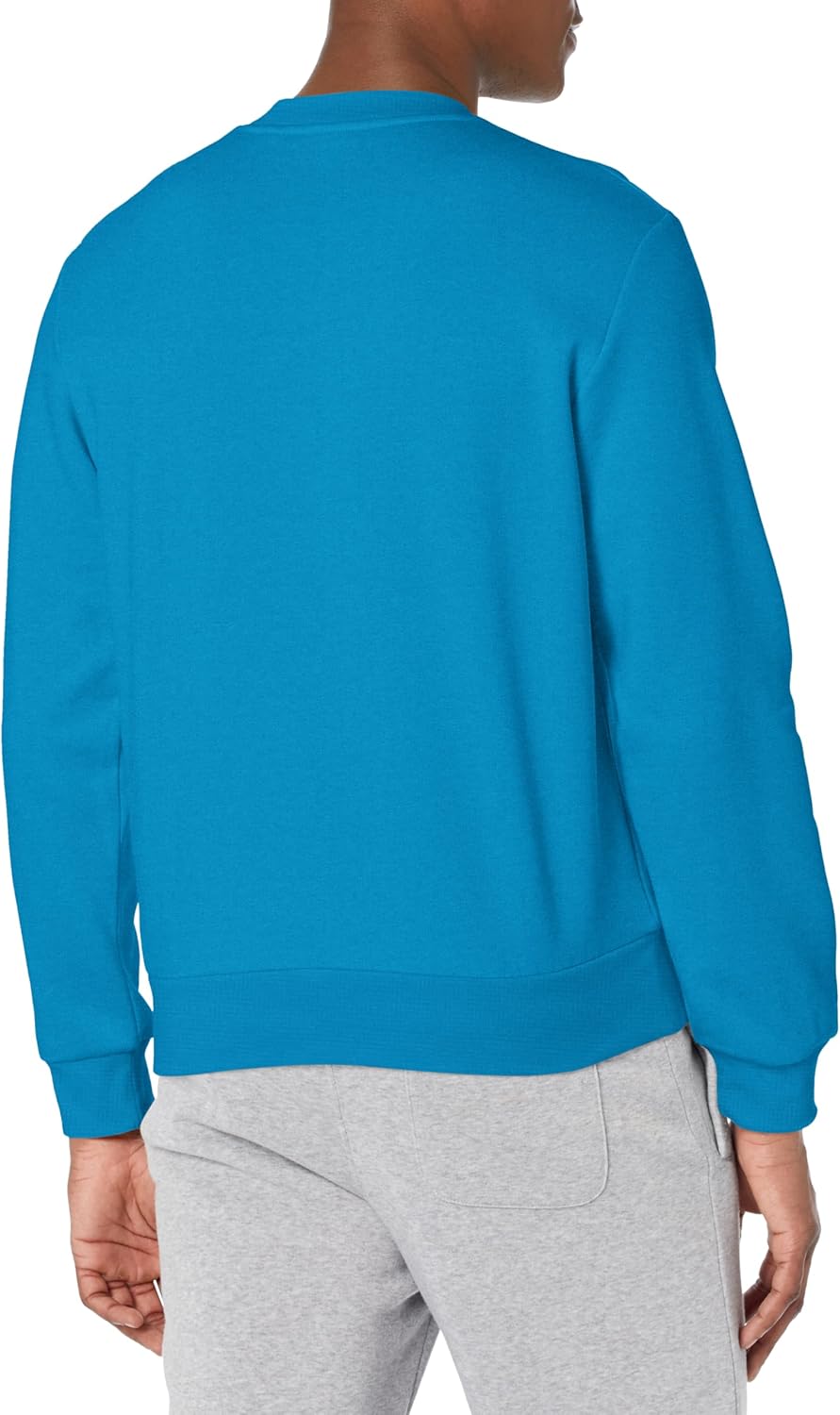 Lacoste mens Organic Brushed Cotton Sweatshirt - Image 2