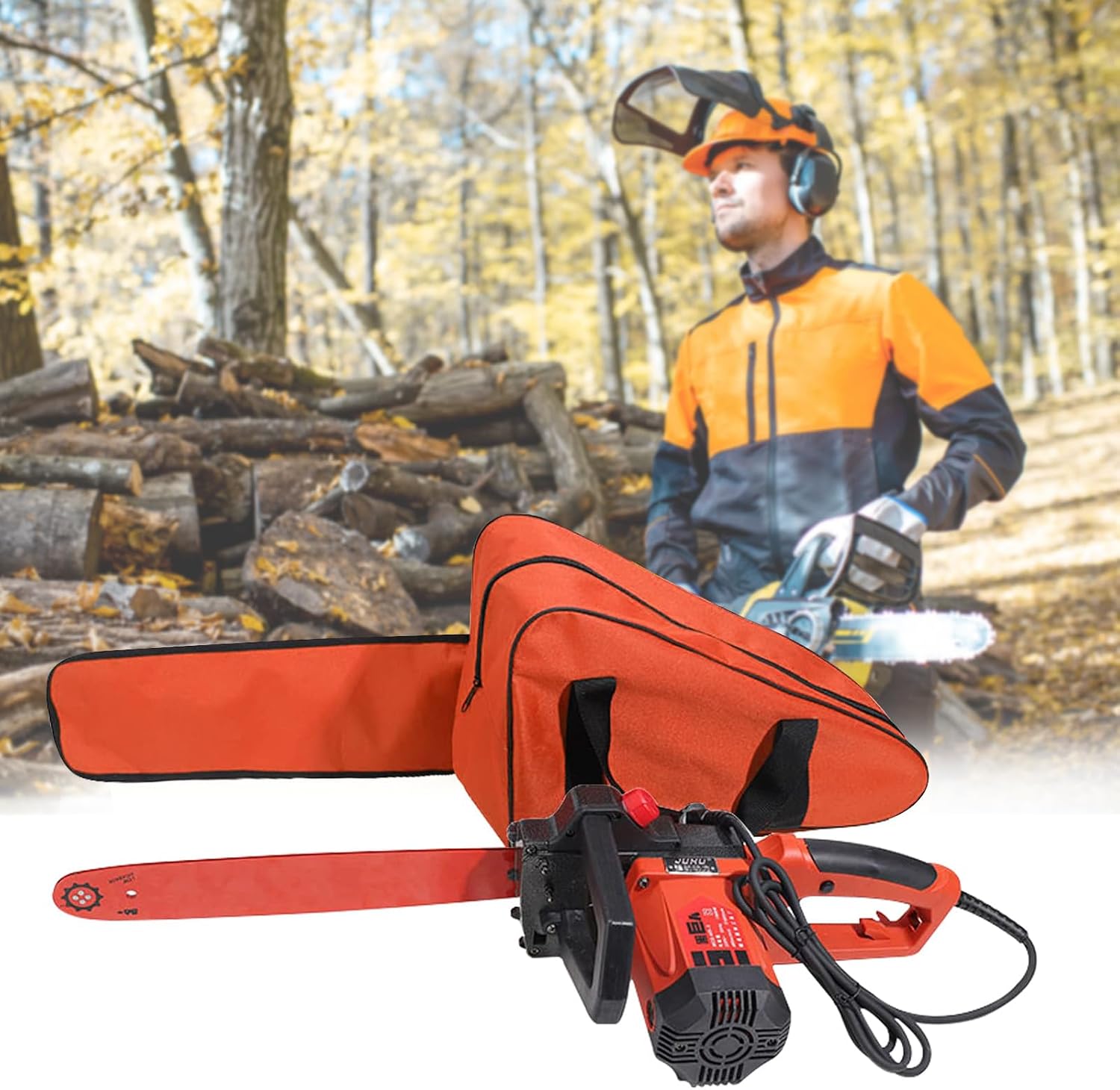 Chainsaw Carrying Case, Water Resistant Chainsaw Storage Bag photo 2
