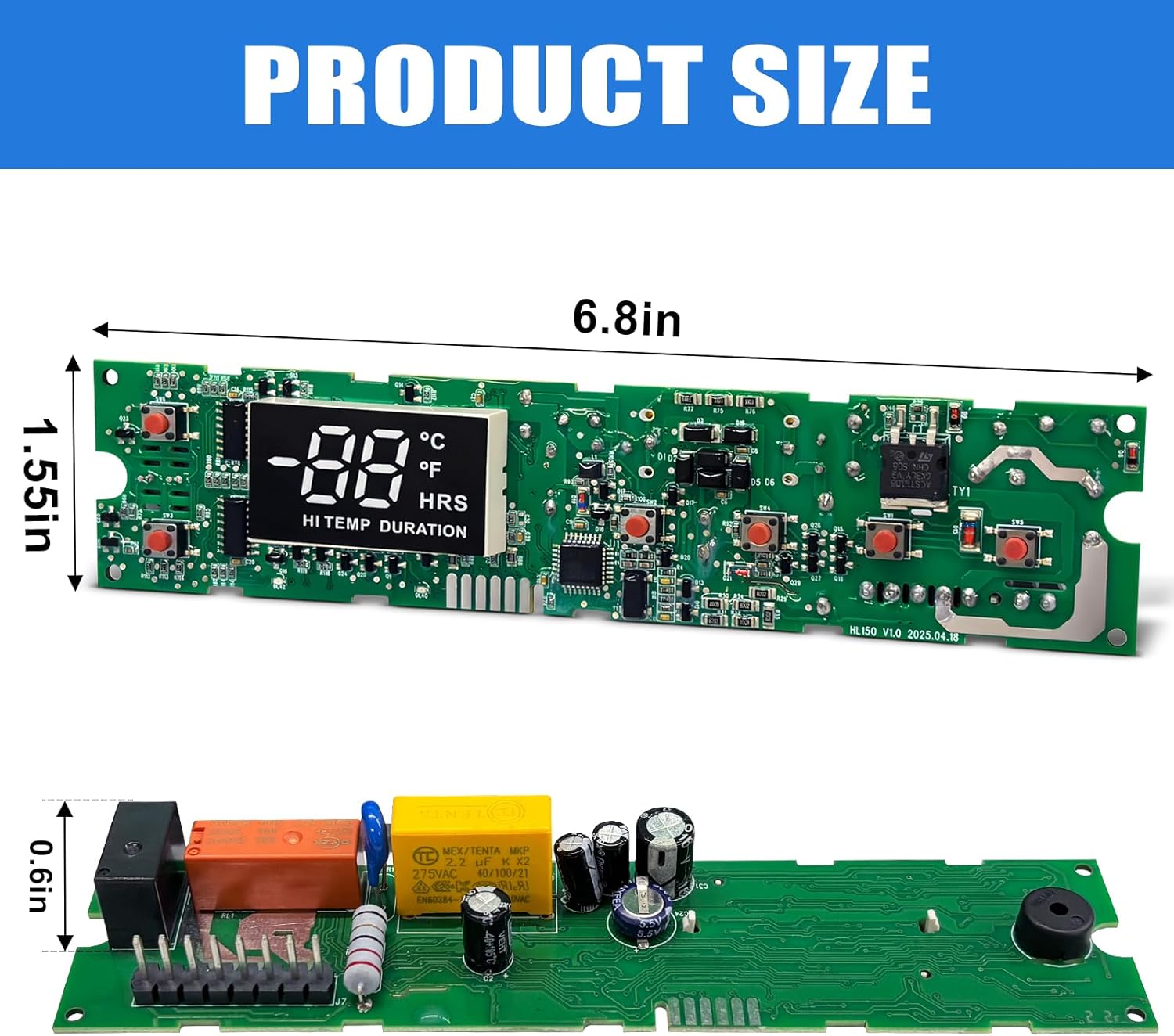 297235200 Compatible with Frigidaire Electrolux Control Board 297241900 297241901