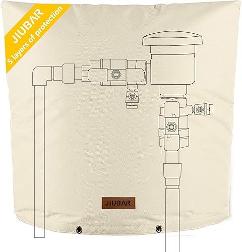 Miniatura 7 de JIUBRA - Funda aislante para prevención de reflujo de 17 pulgadas de ancho x 21 pulgadas de alto, cubierta de valor reductor de presión