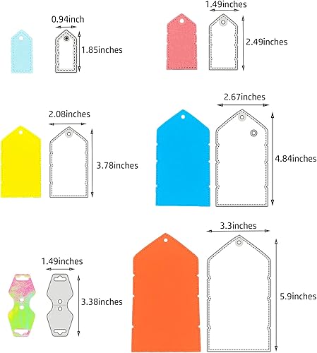 Miniatura 9 de 2 troqueles de corte de metal, plantillas de amor, diseño de flores, mariposas, herramienta de álbum de recortes, plantilla de grabado para