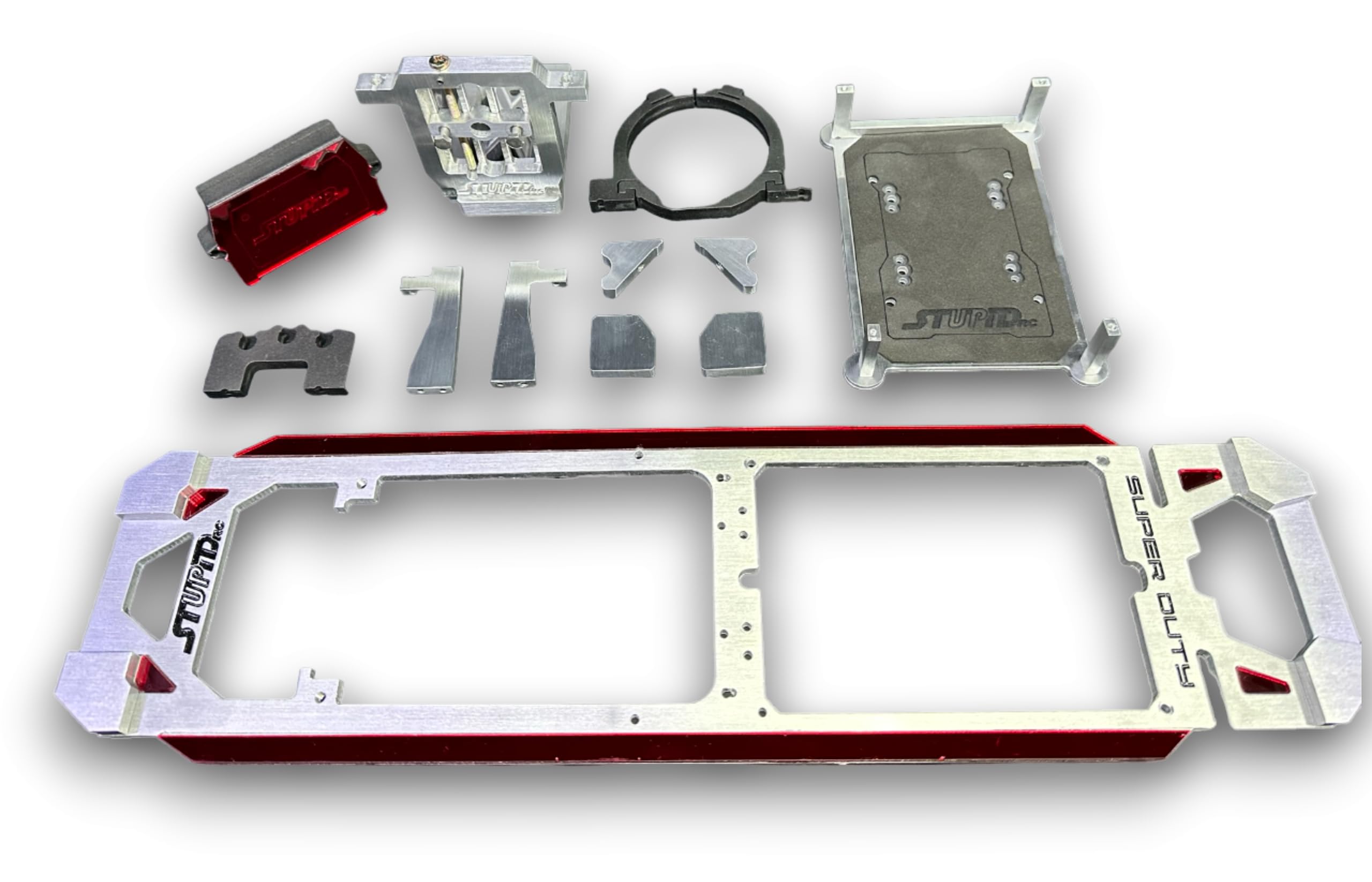 StupidRC Super Duty Motor Mount & Center Brace For Traxxas X-Maxx – 1:5 Scale RC 10 thumbnail image
