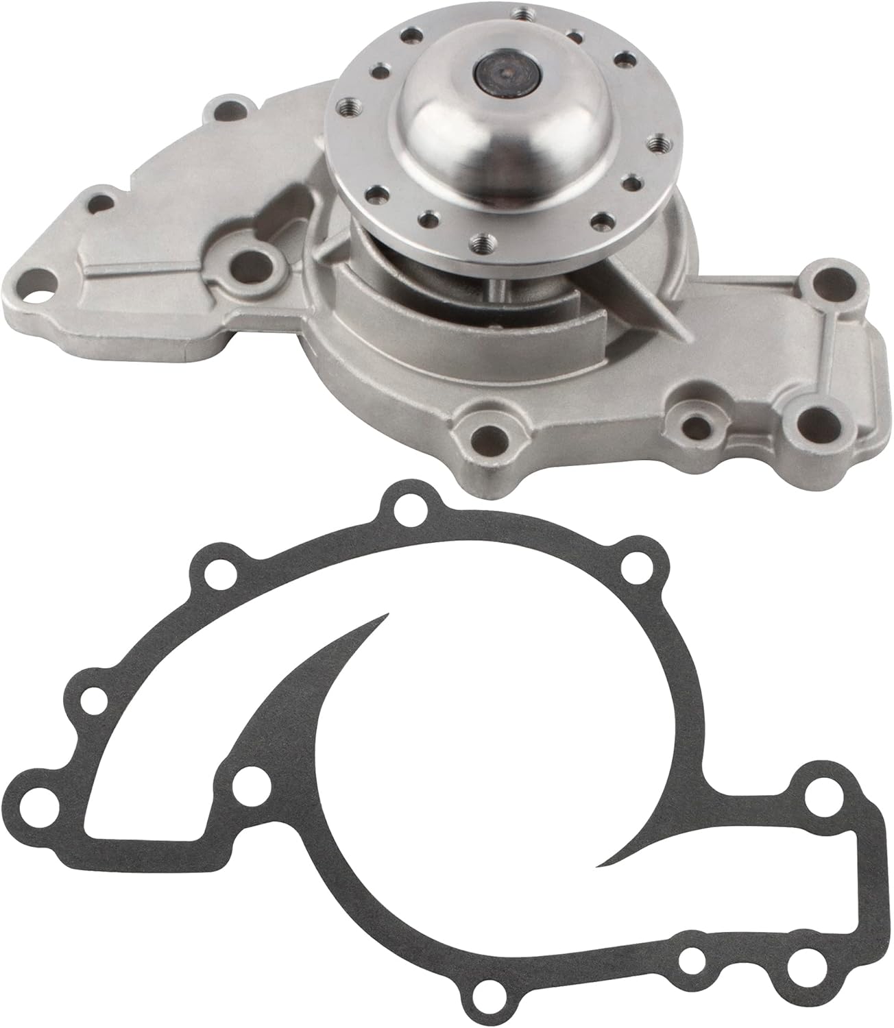 BOXI Water Pump w/Gasket Fit for Buick Allure/LeSabre/Park Avenue/Regal/Riviera for Chevrolet Camaro/Impala/Lumina/Monte Carlo for Oldsmobile 88/98/Intrigue for Pontiac 252-693