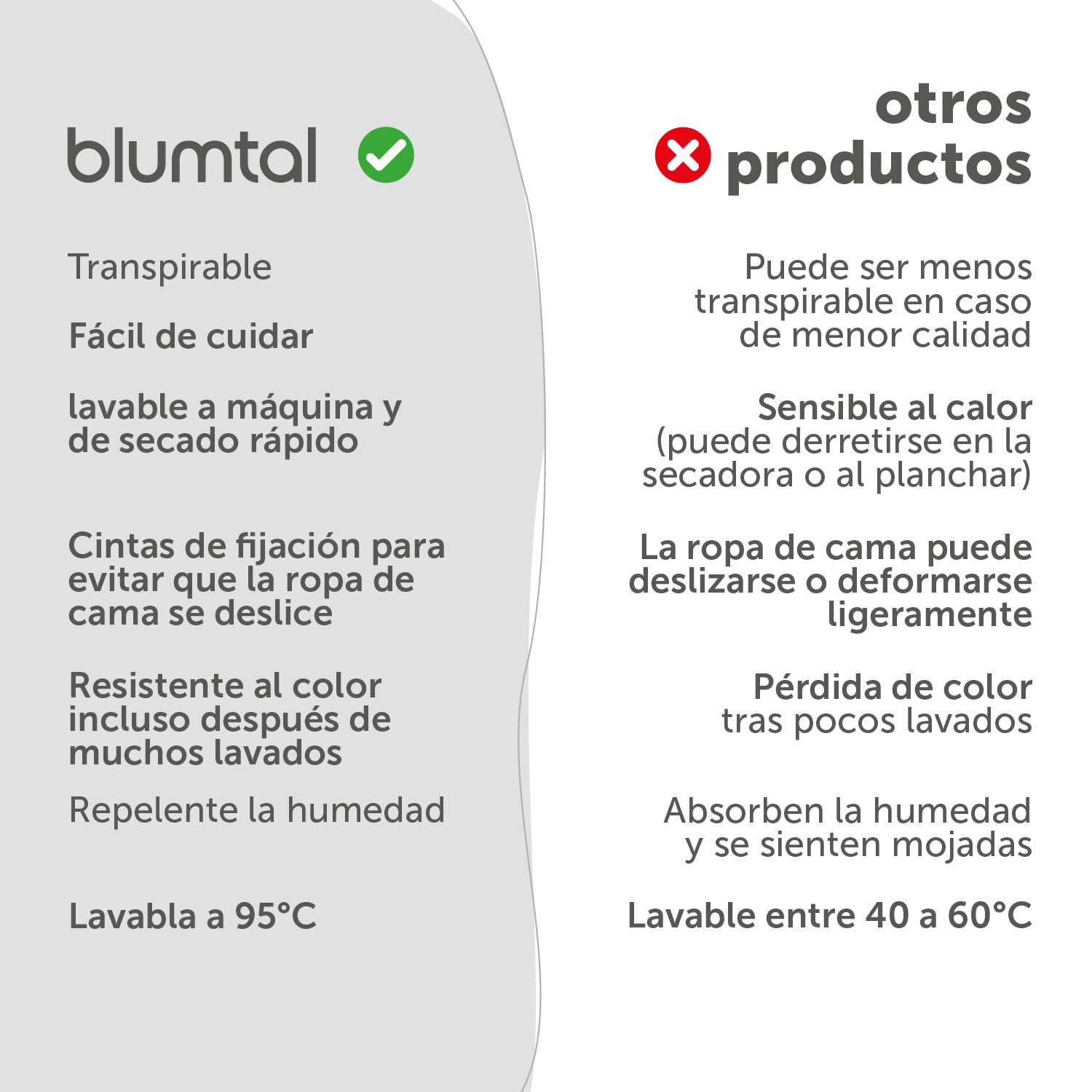 Blumtal Ropa de Cama de 200 x 220 cm y 2 Fundas de Almohada de 80 x 80 cm, Fundas nórdicas de Microfibra Transpirable, Juego de Funda nórdica Supersuave, Certificado Öko-Tex, 3 Piezas, Color Rosa