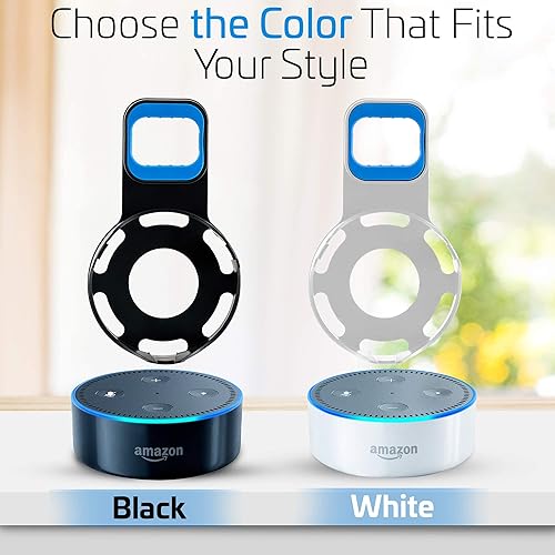 Vista 7 de Coby Soporte de pared para altavoz para asistentes de voz de punto de 2ª generación Soporte de soporte de altavoz para hogar inteligente