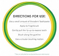 Vista 5 de Vetoquinol Enzadent - Kit de pasta de dientes enzimática + cepillo de dedos para gatos y perros, 0.75 onzas, sabor a aves de corral, kit de cuidado