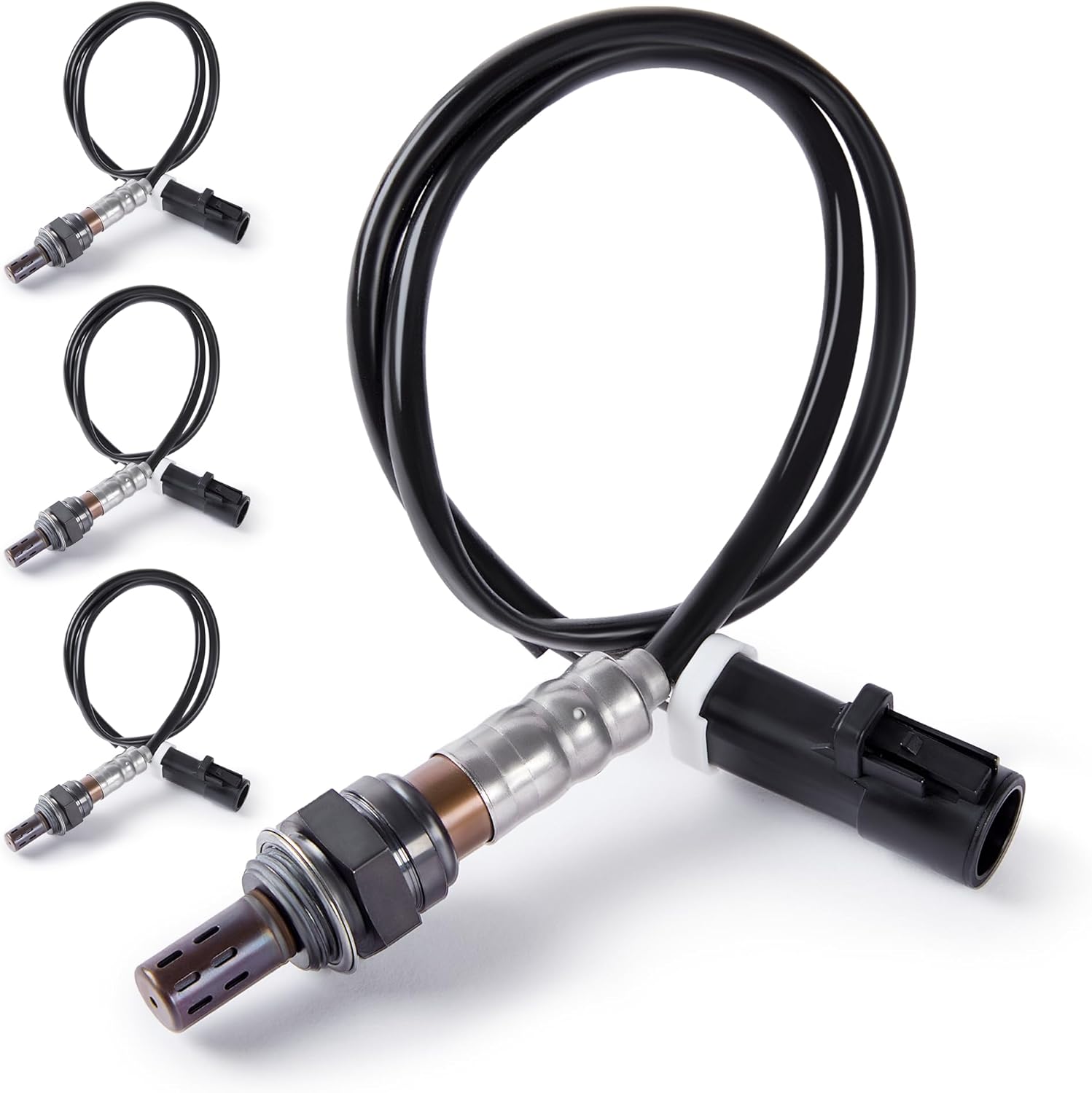 4Pcs 15717 O2 Sensor Upstream Downstream Compatible for 1990-2014 Ford F150 F250 F350 Explorer Ranger Escape Mustang Lincoln Town Car Navigator Mercury Mazda