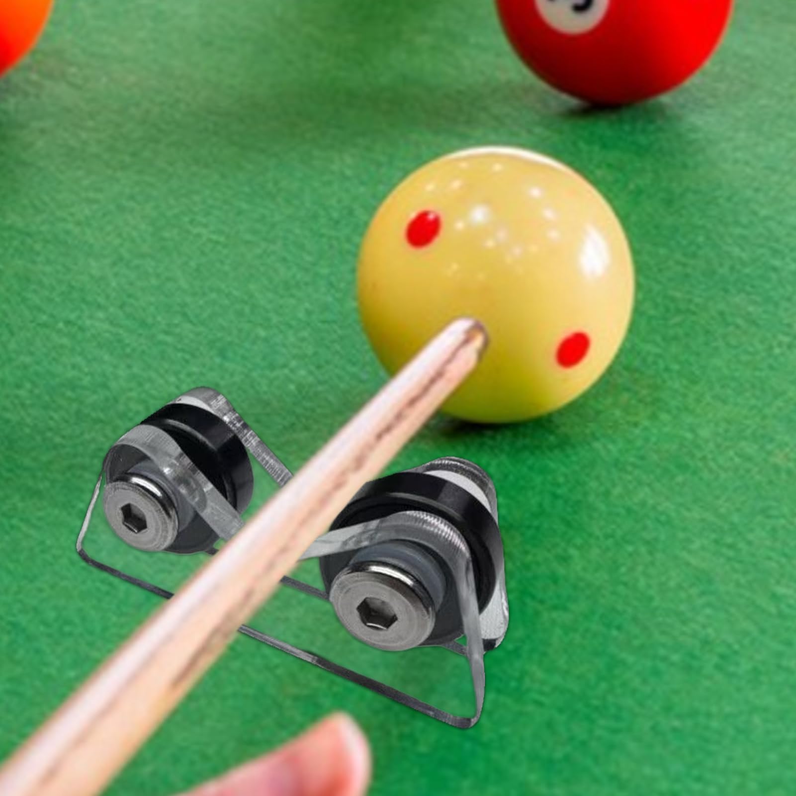 Rullo Per Stecche Da Biliardo,Rilevatore Allineamento Stecca da Pool | Strumento per Giocatori Tornei Sala Giochi