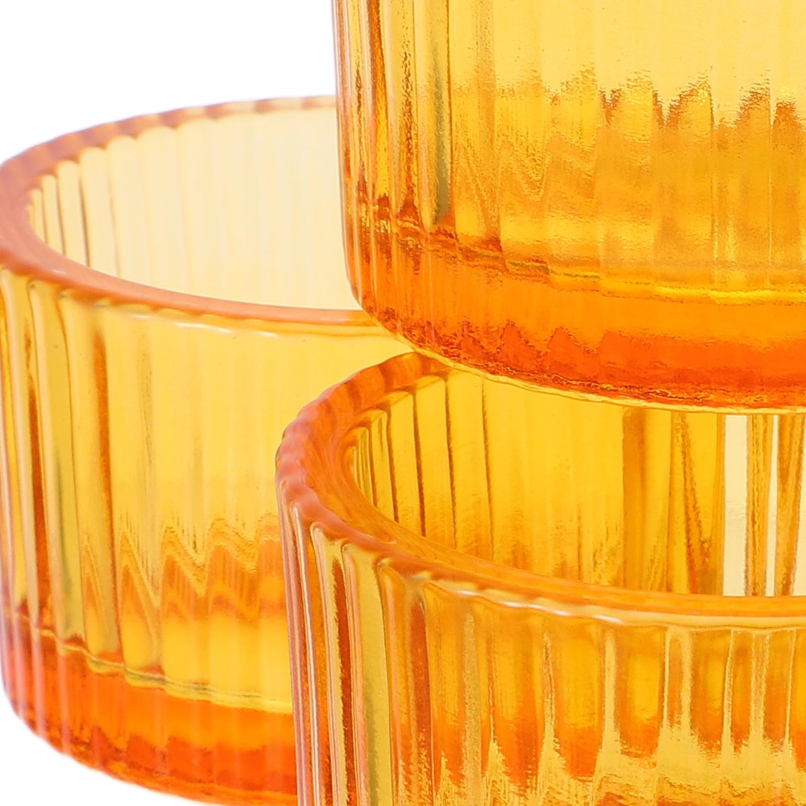 Zerodeko 12 portavelas Transparentes para Velas de té, portavelas de