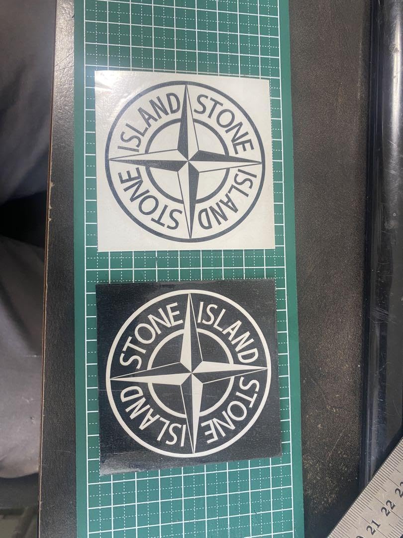 Amazon.co.jp: stone island のロゴマークのシール セット : 文房具