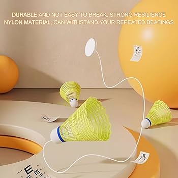 バドミントン練習セット 高さ調節 初心者 個人トレーニング サーブ バドミントン 一人で 練習道具 室内バドミントン練習 高さ調節