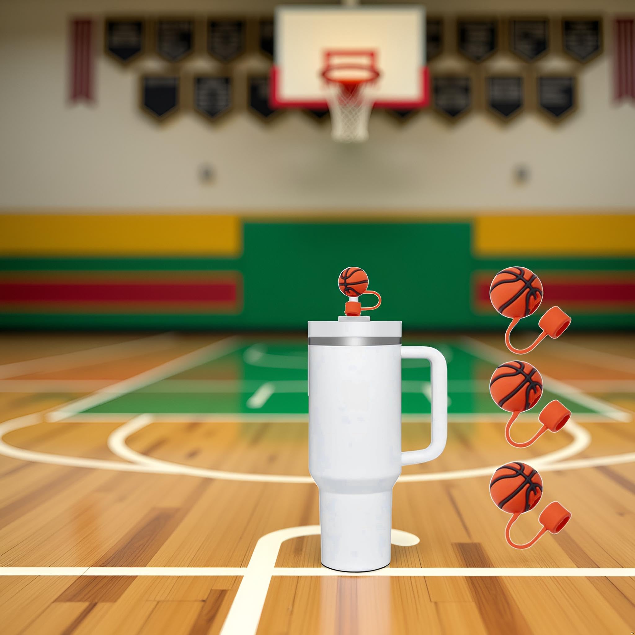 Lot De 3 Housses De Paille En Silicone Souple Pour Ours - Sans BPA