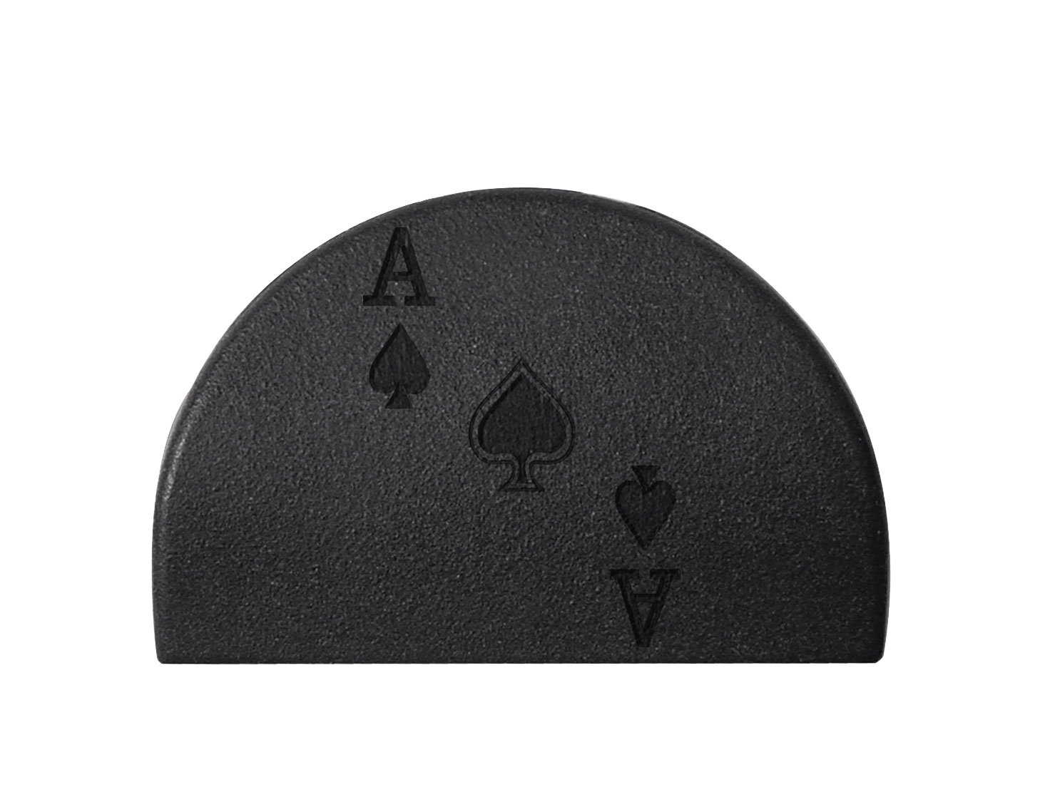 NDZ PerformanceJentra JP-1 Grip Slug Plug for Glock 17 19 20 21 22 23 24 31 32 34 35 37 38 GEN 1-3 Custom Engraved - Ace of Spades Card Layout