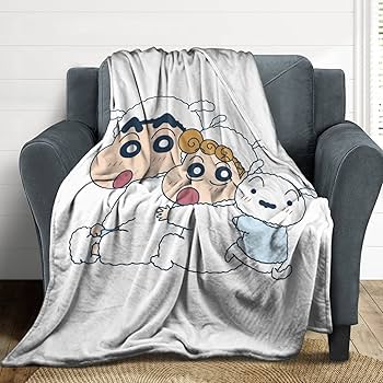 【希少‼️】クレヨンしんちゃん 毛布 Amazon｜クレヨンしんちゃん シロ 毛布 シングル 柔らかい