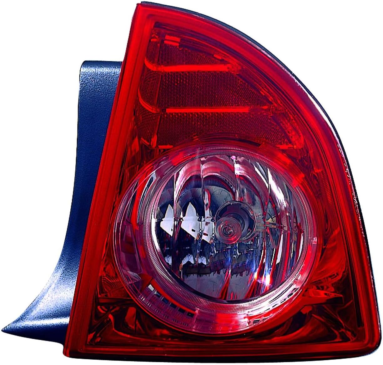 For Chevrolet Chevy Malibu Tail Light Lamp 2008 2009 2010 2011 2012 LED Driver Left Side