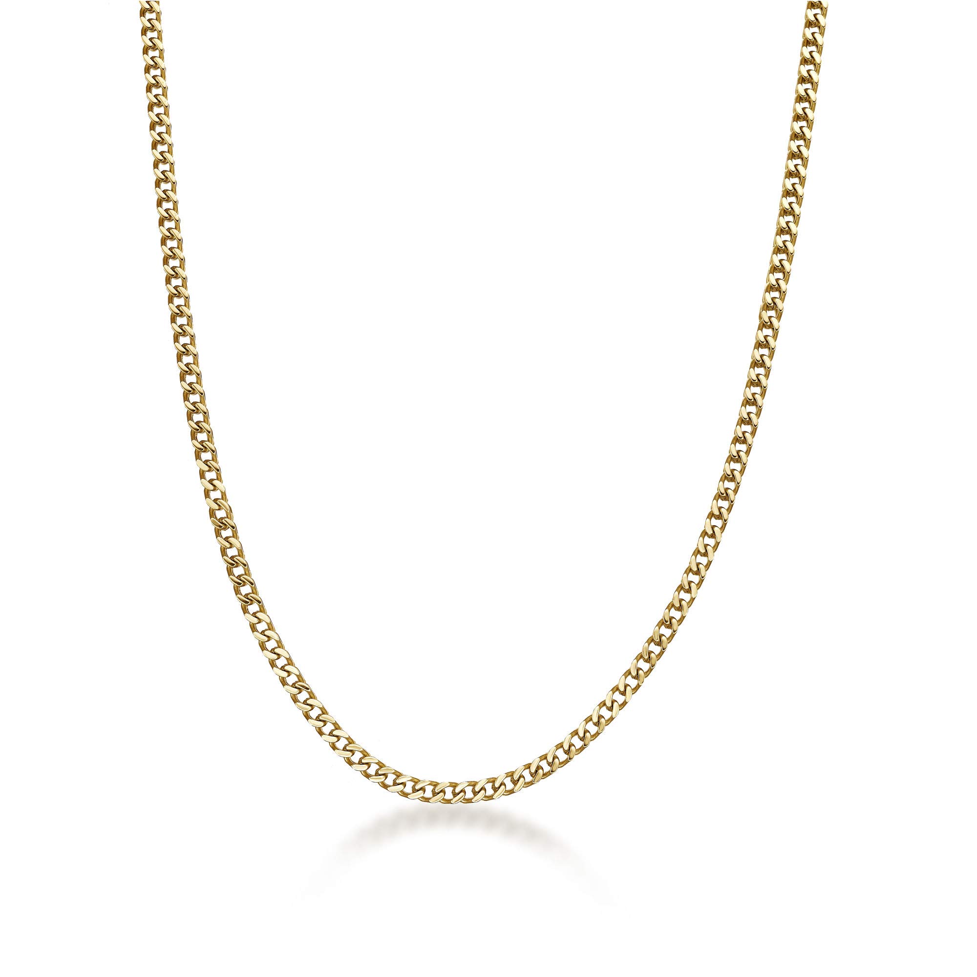 Metro Jewelry Schmuckset für Herren, 55,9 bis 61 cm lang, dick, Fuchsschwanzkette und Armband, aus Edelstahl mit Gelbgold, Antik- oder Schwarz-Ionenbeschichtung, 4 mm breit