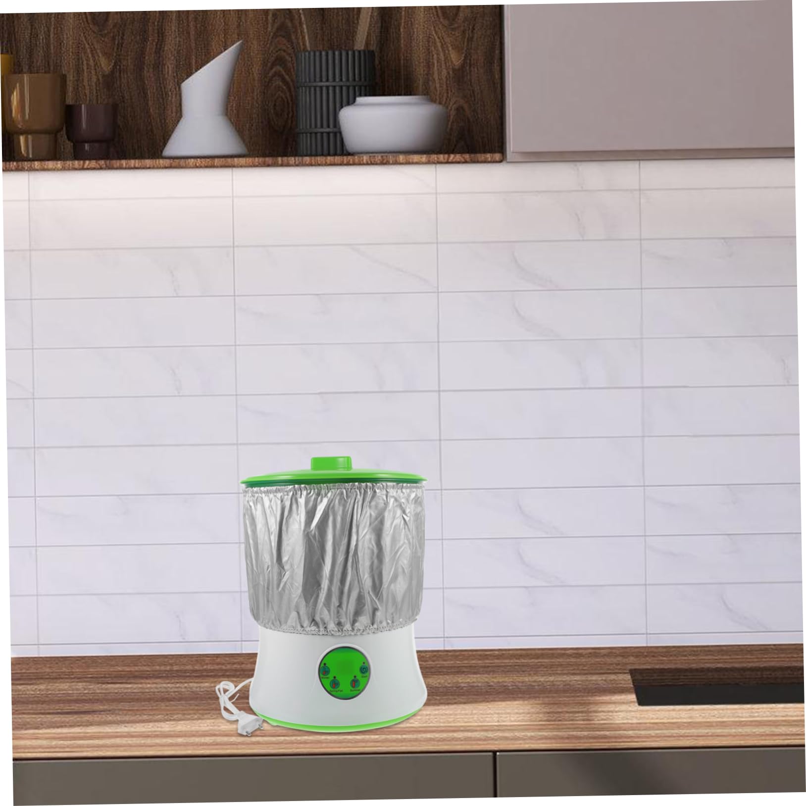 Toddmomy Máquina Germinadora Doble Capa Control Inteligente y Energético para Cultivos Casa