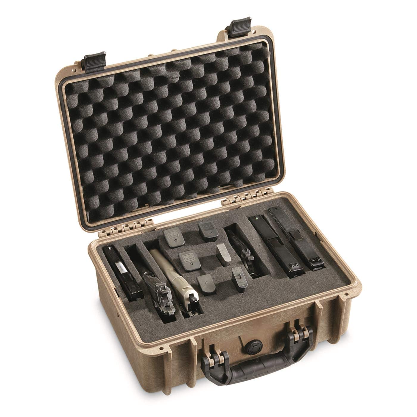 Buy HQ ISSUE Hand Case With Foam, Carrying Hard Case For Pistol And