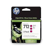 HP 712 3ED78A, Confezione da 3 Cartucce Originale