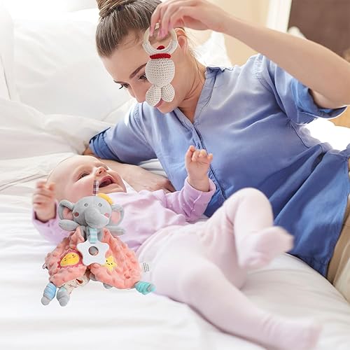 Miniatura 7 de Cesta de regalos para niña, regalos de baby shower para niñas, regalo para niñas recién nacidas, cesta de regalo para niña, regalos de revelación de