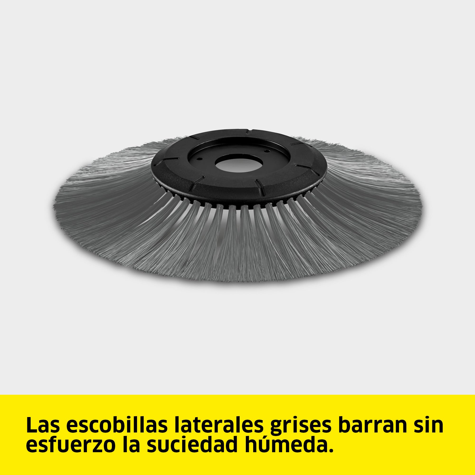 Kärcher S 3 Twin - Barredora 2 en 1, Ancho de Trabajo: 650 mm, hasta 1.800 m²/h de Superficie, contenedor: 16 l, Peso: 9,7 kg, 2 cepillos Laterales para Suciedad Seca, 2 cepillos Laterales para