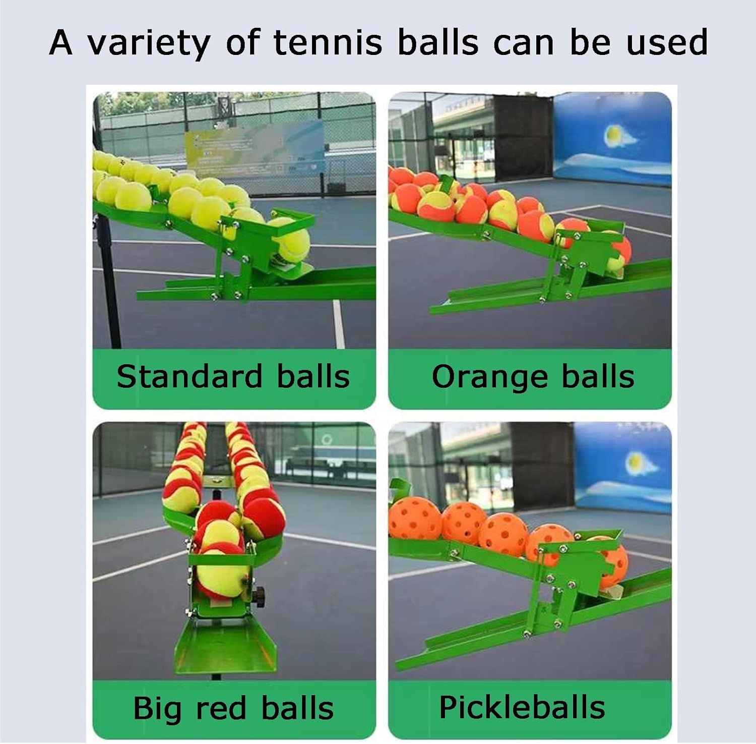 Adjustable Portable Tennis Ball Machine for Training - Perfect for Practice, Skill Development, and Players of All Levels,Can Hold 20