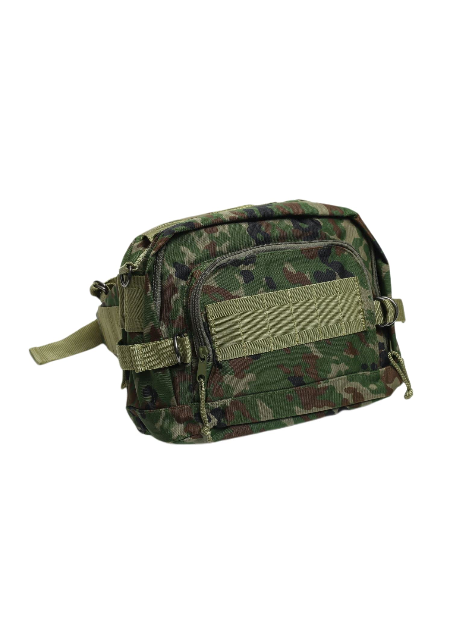 [自衛隊グッズ] ウエストポーチ ウエストバッグ 陸自迷彩 ウエストポーチ ウエストバッグ ファニーヒップバッグ メンズ TY-904-2N