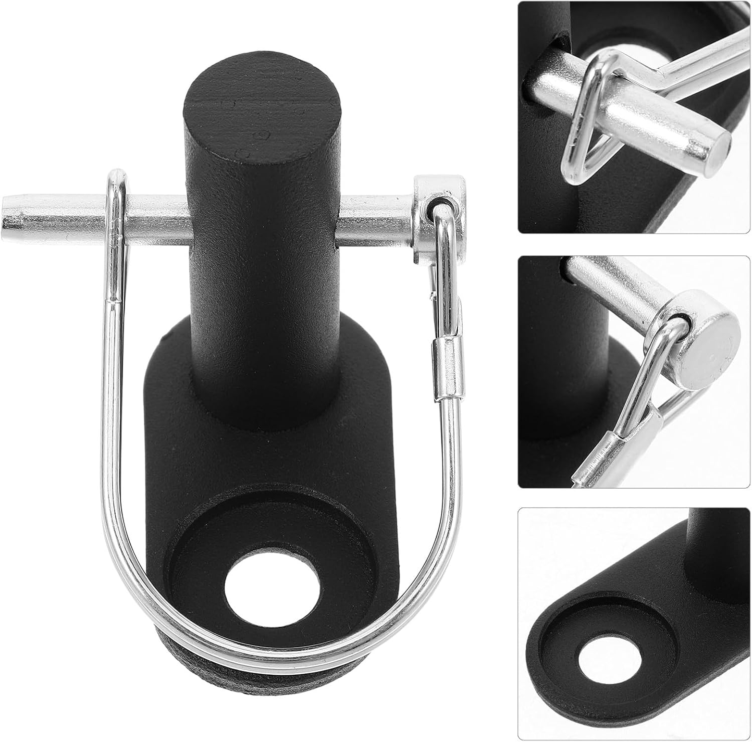 Alasum Bike Trailer Hitch Connector Metal Traction Head Bike Trailer Accessory