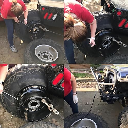 Miniatura 8 de Cucharas para neumáticos de motocicleta de 15 pulgadas, 22 herramientas de extracción de neumáticos de acero con bolsa de almacenamiento para