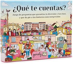 Gamely Qué te Cuentas juego de preguntas de bolsillo