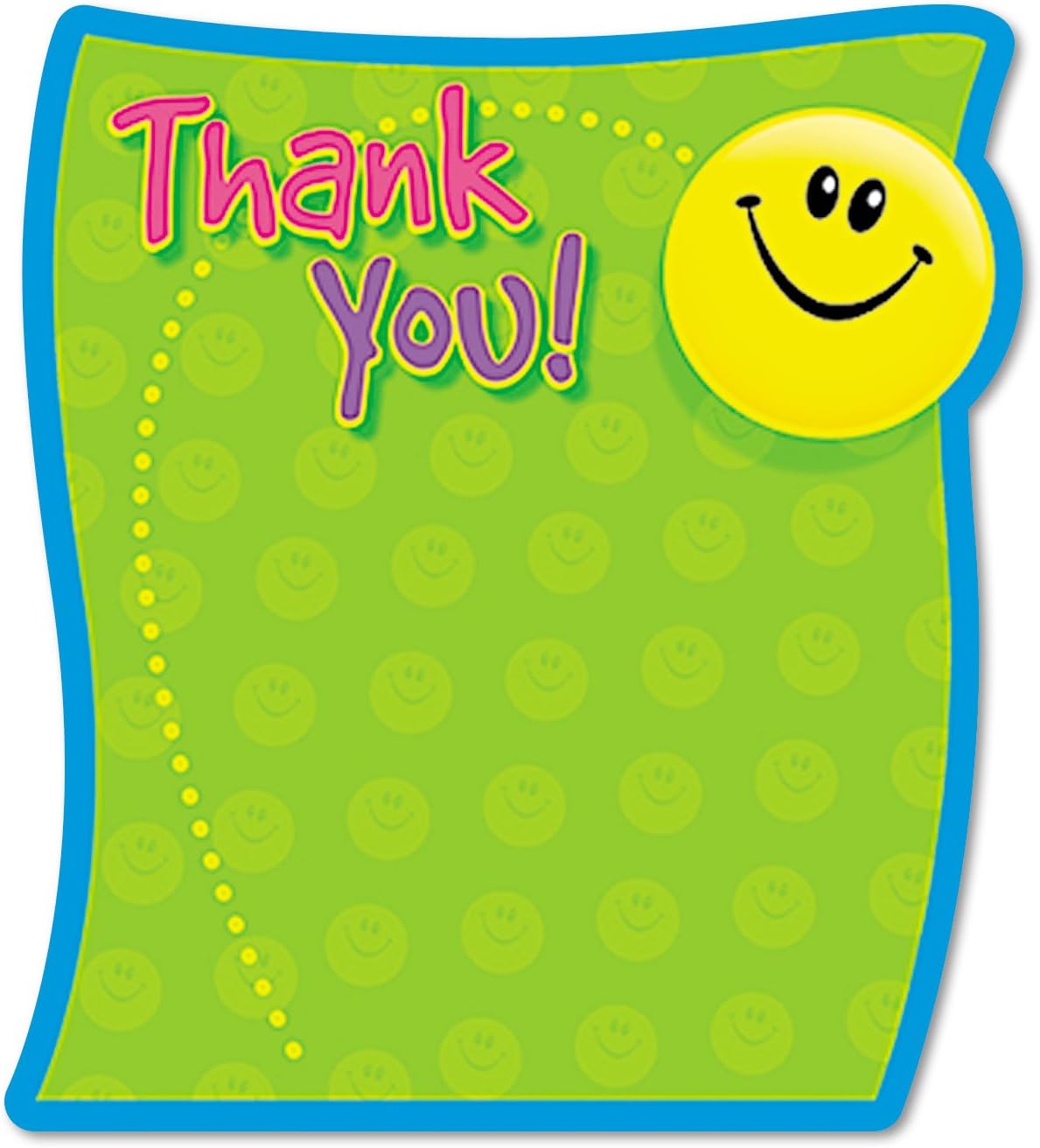 TREND enterprises, Inc. Thank You Note Pad-Shaped, 50 sheets