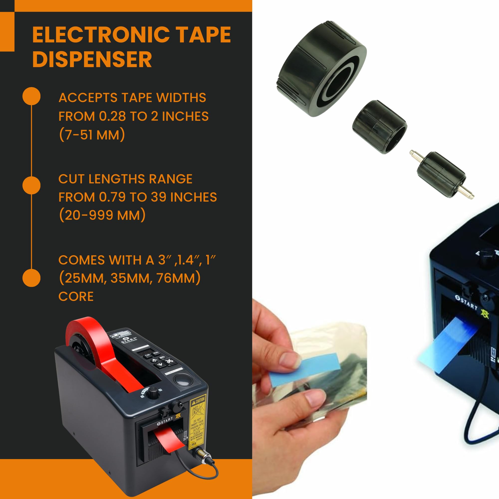 Amazon.com: START International ZCM1000 Electric Tape Dispenser