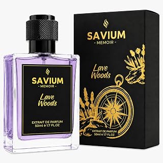 SAVIUM Luxury Lave Woods - Long Lasting Perfume | Parfum for Men &Women | Extrait de Parfum 50ml | Lavender, Oud, Hyacint... Price In India